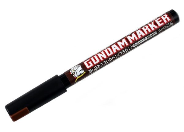 Gundam Maker Detaylandırma Kalemi Kahve, Mr.Hobby GM301P