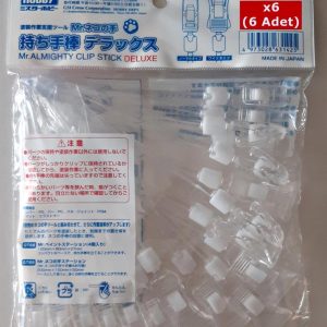 Mr.Almighty Mafsallı Parçaları Tutma Çubukları 6 Adet, Mr.Hobby GT102A