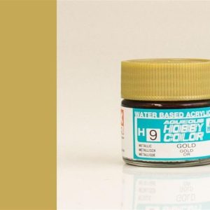 10 ml. Altın Aqueous Serisi Maket Boyası, Mr.Hobby H009
