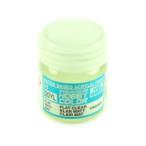 40 ml. Flat Clear L-Size Aqueous Serisi Maket Boyası, Mr.Hobby H020L