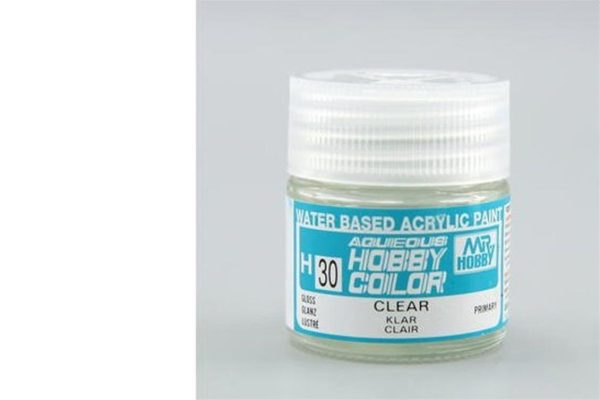 10 ml. Clear Aqueous Serisi Maket Boyası, Mr.Hobby H030