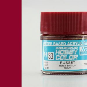 10 ml. Russet Aqueous Serisi Maket Boyası, Mr.Hobby H033