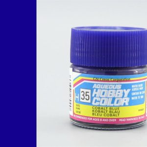 10 ml. Cobalt Blue Aqueous Serisi Maket Boyası, Mr.Hobby H035