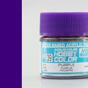 10 ml. Purple Aqueous Serisi Maket Boyası, Mr.Hobby H039