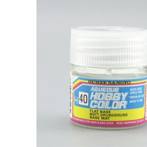 10 ml. Flat Base Aqueous Serisi Maket Boyası, Mr.Hobby H040