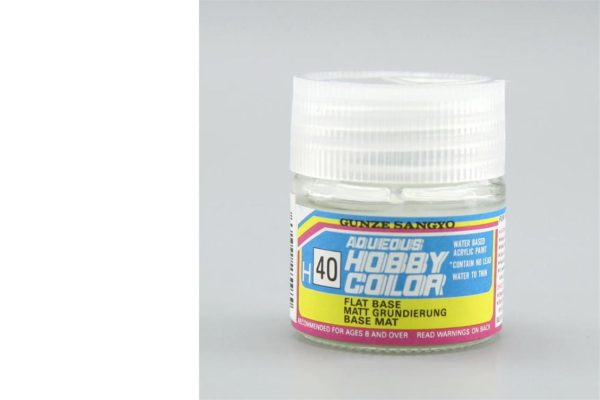 10 ml. Flat Base Aqueous Serisi Maket Boyası, Mr.Hobby H040