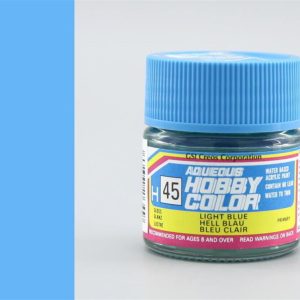 10 ml. Light Blue Aqueous Serisi Maket Boyası, Mr.Hobby H045