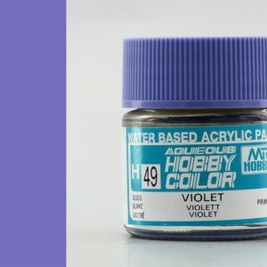 10 ml. Violet Aqueous Serisi Maket Boyası, Mr.Hobby H049