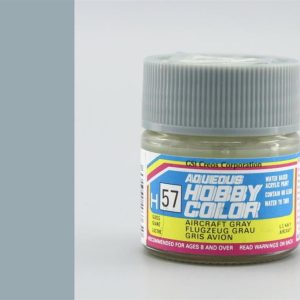10 ml. Aircraft Gray Aqueous Serisi Maket Boyası, Mr.Hobby H057