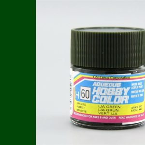 10 ml. IJA Green Aqueous Serisi Maket Boyası, Mr.Hobby H060