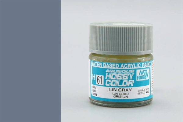 10 ml. IJN Gray Aqueous Serisi Maket Boyası, Mr.Hobby H061
