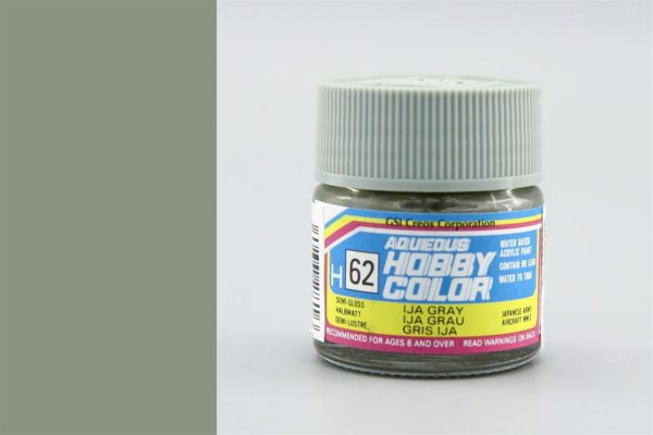10 ml. IJA Gray Aqueous Serisi Maket Boyası, Mr.Hobby H062