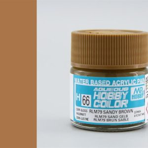 10 ml. RLM79 Sandy Brown Aqueous Serisi Maket Boyası, Mr.Hobby H066