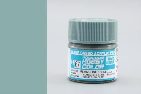 10 ml. RLM65 Light Blue Aqueous Serisi Maket Boyası, Mr.Hobby H067