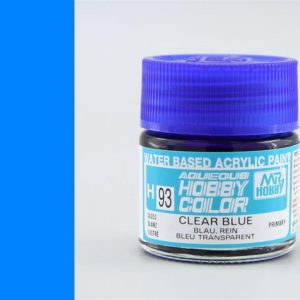 10 ml. Clear Blue Aqueous Serisi Maket Boyası, Mr.Hobby H093
