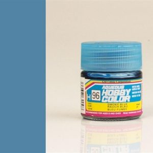 10 ml. Smoke Blue Aqueous Serisi Maket Boyası, Mr.Hobby H096