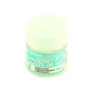 10 ml. Premium Flat Base Aqueous Serisi Maket Boyası, Mr.Hobby H104