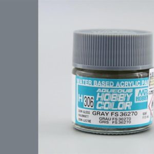 10 ml. Gray FS 36270 Aqueous Serisi Maket Boyası, Mr.Hobby H306