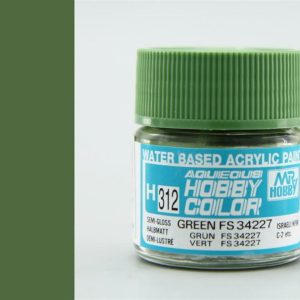 10 ml. Green FS 34227 Aqueous Serisi Maket Boyası, Mr.Hobby H312
