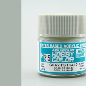 10 ml. Gray FS 16440 Aqueous Serisi Maket Boyası, Mr.Hobby H315