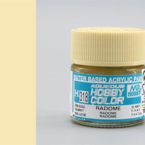 10 ml. Radome Aqueous Serisi Maket Boyası, Mr.Hobby H318