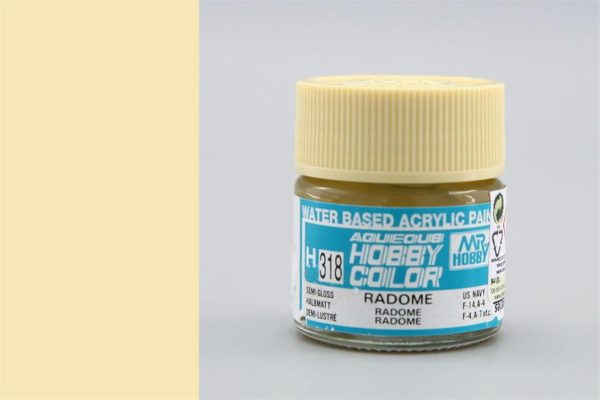10 ml. Radome Aqueous Serisi Maket Boyası, Mr.Hobby H318