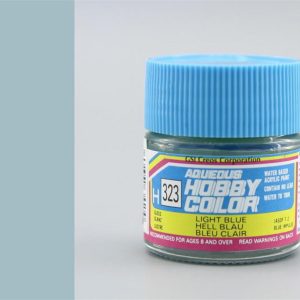 10 ml. Light Blue Aqueous Serisi Maket Boyası, Mr.Hobby H323