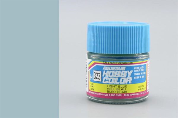 10 ml. Light Blue Aqueous Serisi Maket Boyası, Mr.Hobby H323