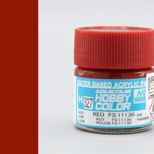 10 ml. Red FS 11136 Aqueous Serisi Maket Boyası, Mr.Hobby H327