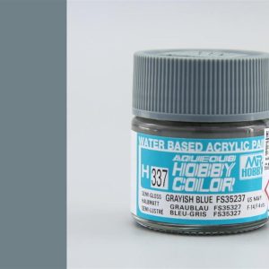 10 ml. Grayish Blue FS35237 Aqueous Serisi Maket Boyası, Mr.Hobby H337