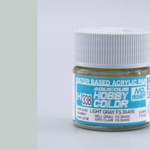 10 ml. Light Gray FS36495 Aqueous Serisi Maket Boyası, Mr.Hobby H338