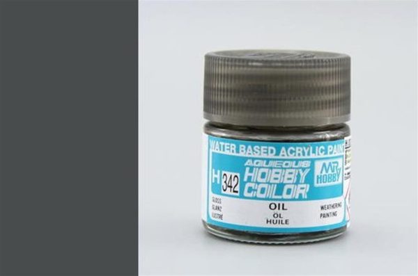 10 ml. Oil Aqueous Serisi Maket Boyası, Mr.Hobby H342