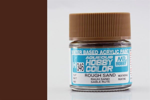 10 ml. Rough Sand Aqueous Serisi Maket Boyası, Mr.Hobby H346