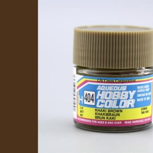 10 ml. Khaki Brown Aqueous Serisi Maket Boyası, Mr.Hobby H404