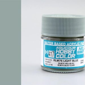 10 ml. RLM76 Light Blue Aqueous Serisi Maket Boyası, Mr.Hobby H417