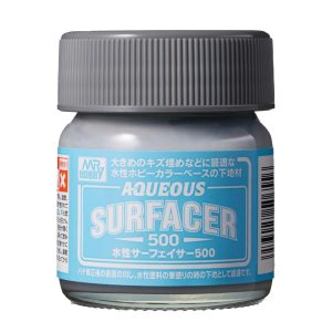 40 ml. Aqueous Serisi Surfacer 500 Gri Astar Maket Boyası, Mr.Hobby HSF04
