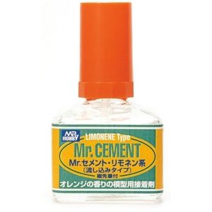40 ml. Mr.Cement Limon Kokulu İnceltilmiş Yapıştırıcısı, Mr.Hobby MC130