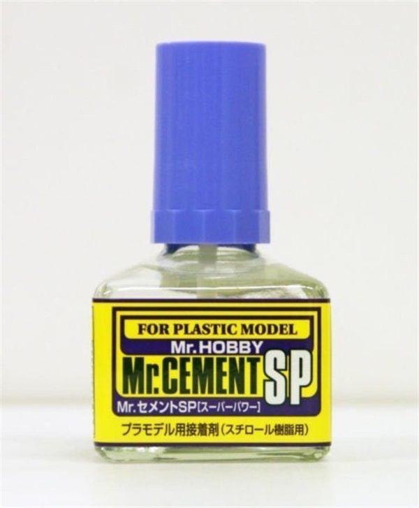40 ml. Mr.Cement SP Hızlı ve Güçlü İnceltilmiş Yapıştırıcısı, Mr.Hobby MC131