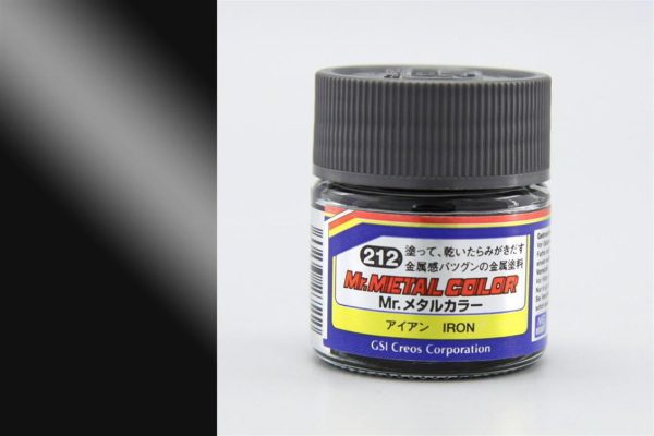 10 ml. Iron Metal Colors Serisi Maket Boyası, Mr.Hobby MC212