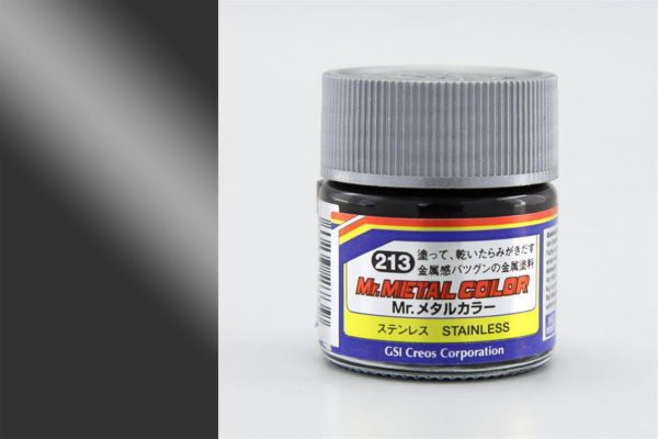 10 ml. Stainless Metal Colors Serisi Maket Boyası, Mr.Hobby MC213