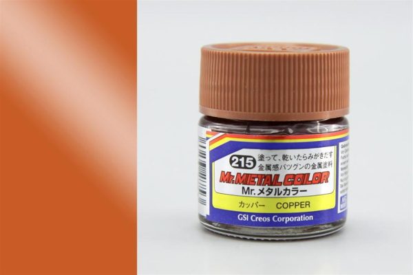 10 ml. Bakır Metal Colors Serisi Maket Boyası, Mr.Hobby MC215
