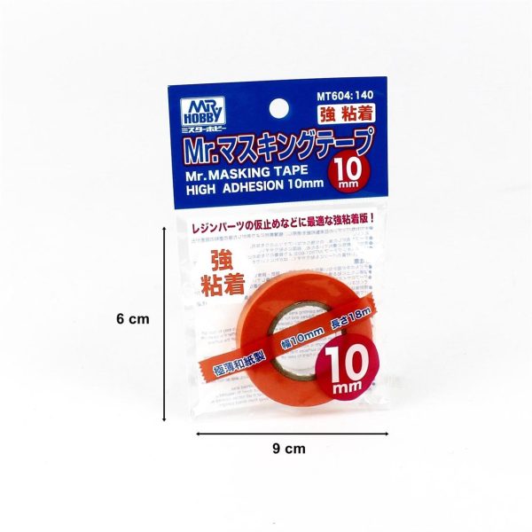 10 mm. Kuvvetli Yapışkanlı Maskeleme Bantı, Mr.Hobby MT604 - Görsel 2