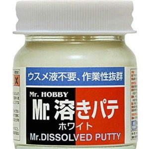 40 ml. Mr.Dissolved Putty Sıvı Dolgu Macunu, Mr.Hobby P119