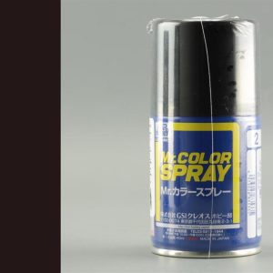100 ml. Black Sprey Mr.Color Serisi Maket Boyası, Mr.Hobby S002