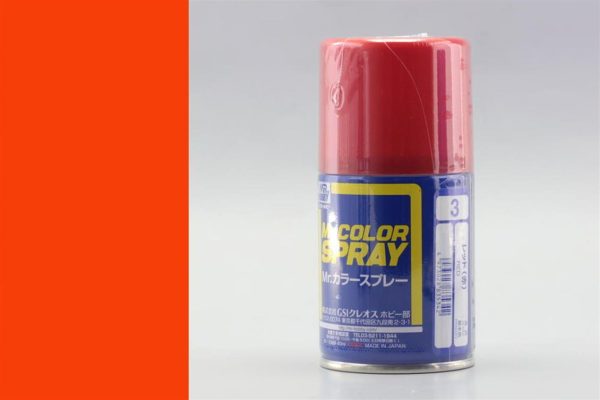 100 ml. Red Sprey Mr.Color Serisi Maket Boyası, Mr.Hobby S003
