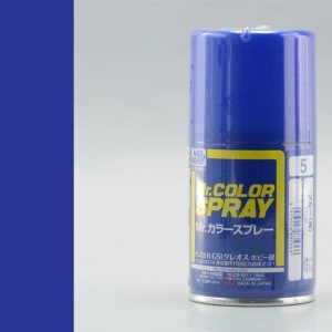 100 ml. Blue Sprey Mr.Color Serisi Maket Boyası, Mr.Hobby S005