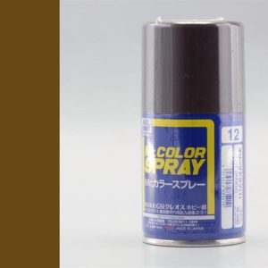100 ml. Olive Drab (1) Sprey Mr.Color Serisi Maket Boyası, Mr.Hobby S012