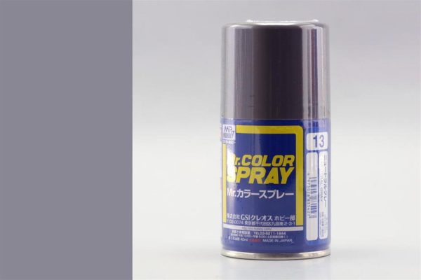 100 ml. Natural Gray Sprey Mr.Color Serisi Maket Boyası, Mr.Hobby S013