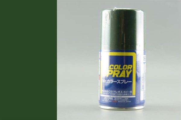 100 ml. IJA Green Sprey Mr.Color Serisi Maket Boyası, Mr.Hobby S016