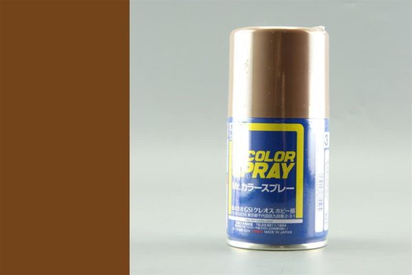 100 ml. Wood Brown Sprey Mr.Color Serisi Maket Boyası, Mr.Hobby S043
